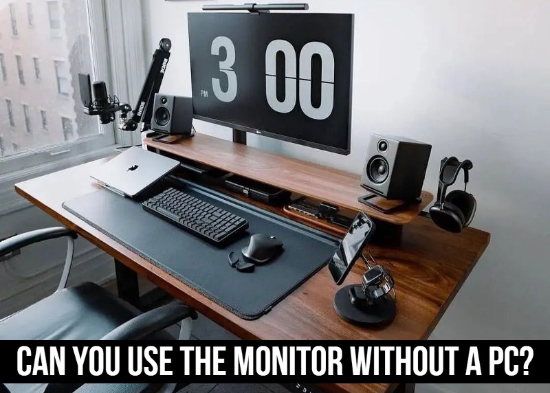 Can You Use The Monitor Without A PC