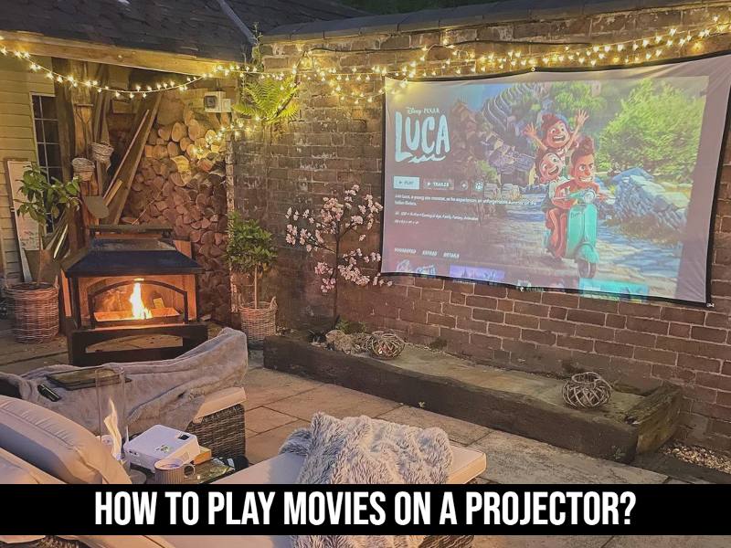 How To Play Movies On a Projector?